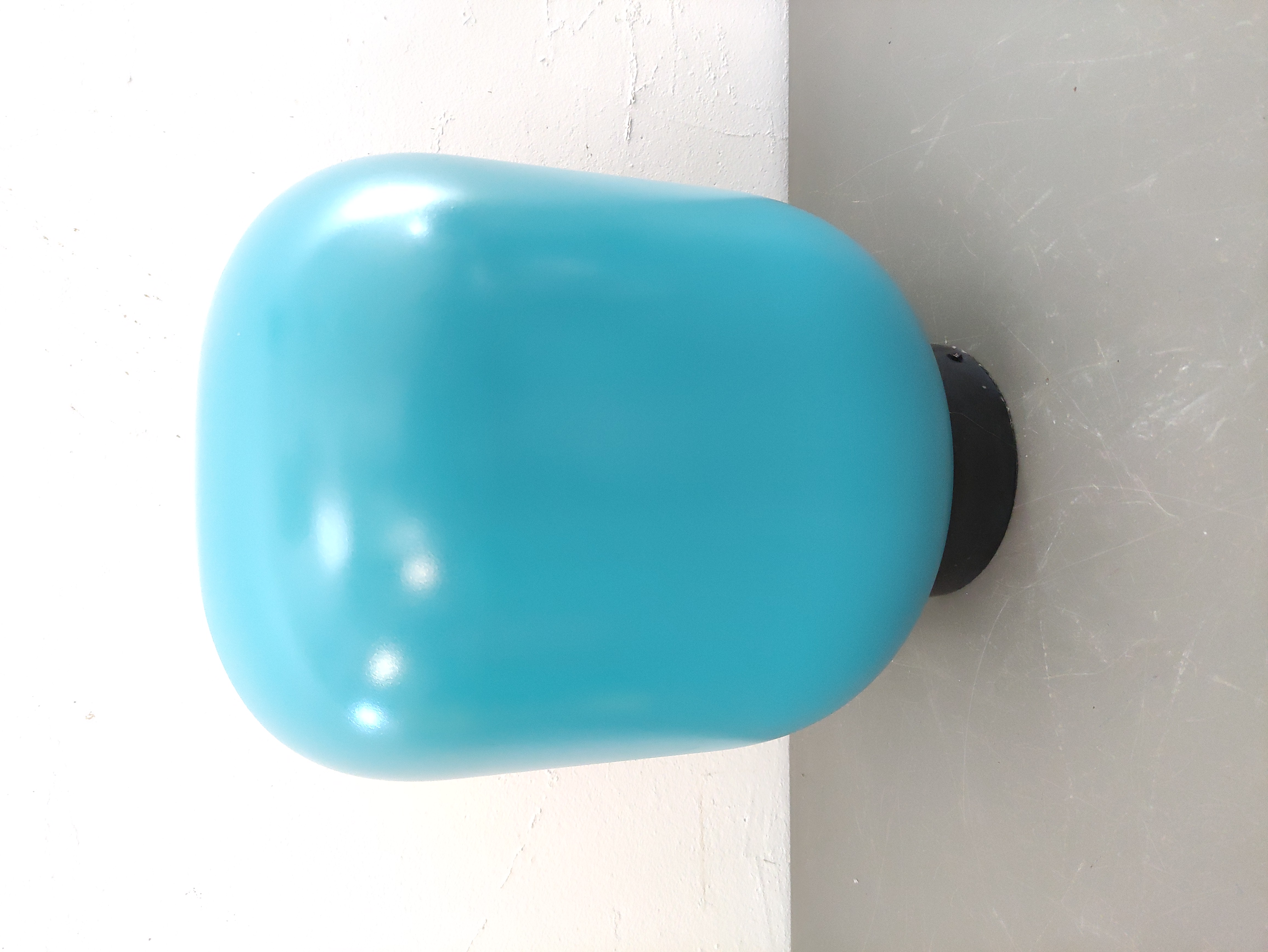 figura deco jarrón cristal plast pint 28x30x11 40x28 2+1u